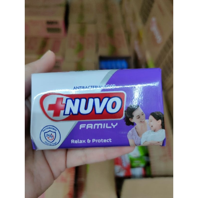 Nuvo Family Relax & Protect Sabun Batang