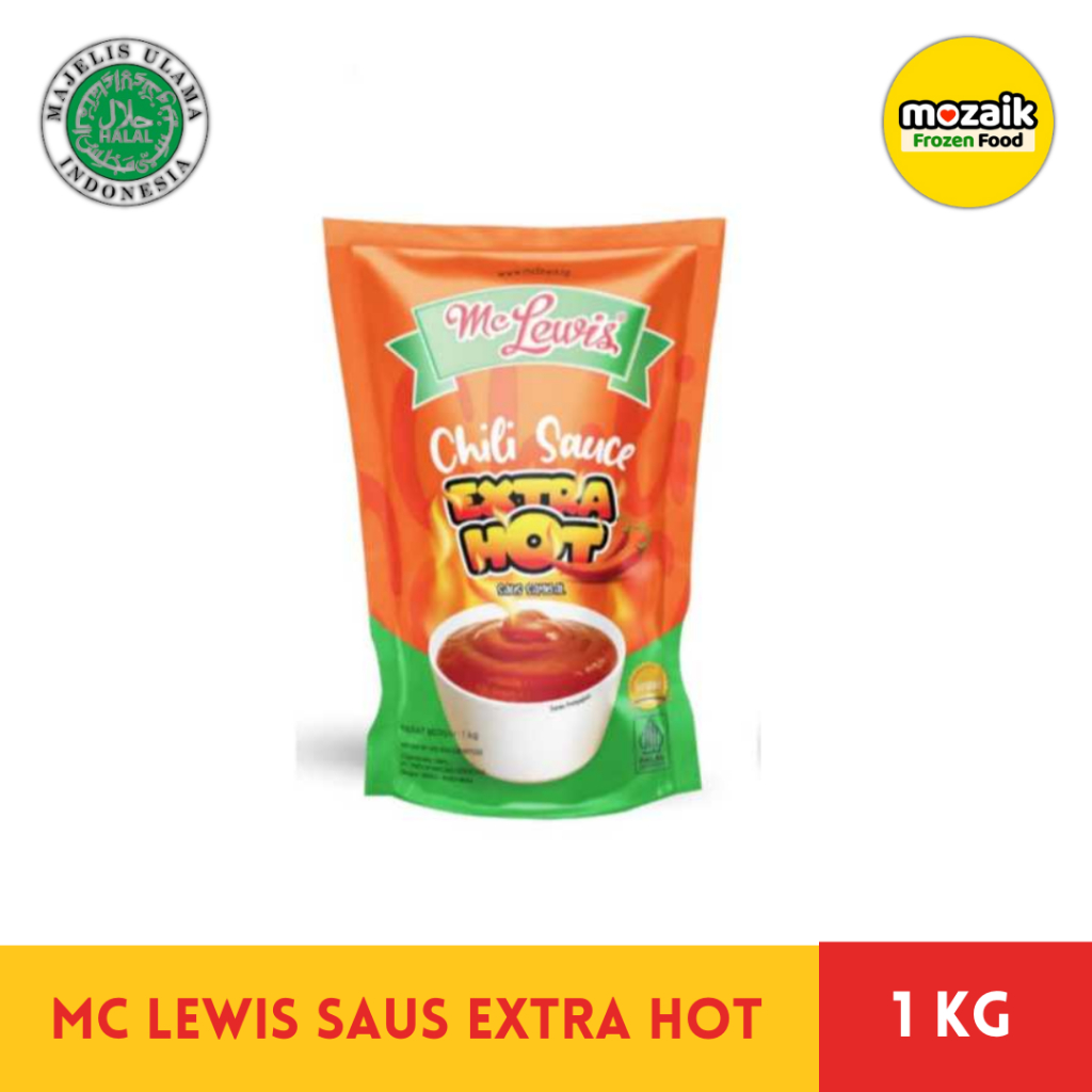 

Mc Lewis Saus Extra hot Frozen Mart Frozen Food Palembang 1 kg