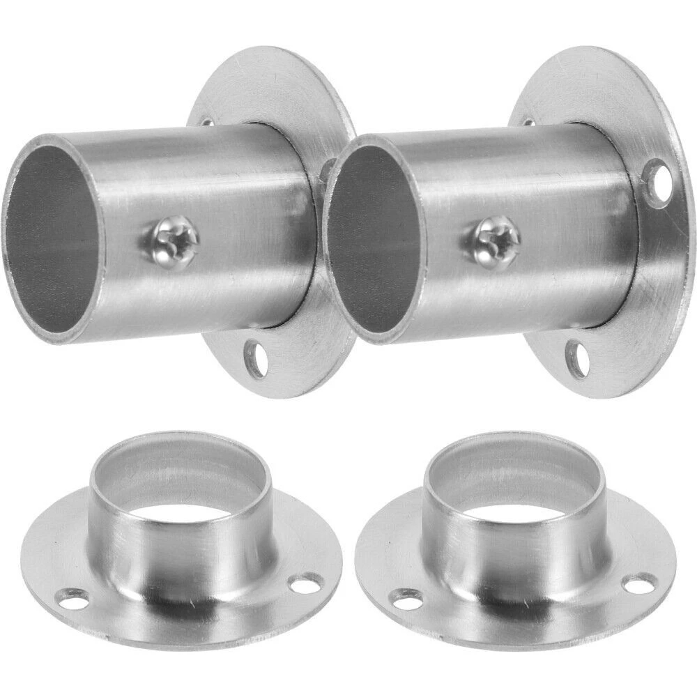 Bracket Topi Pipa Bulat 3/4"& 1" Stainless - Braket Penyangga Pipa