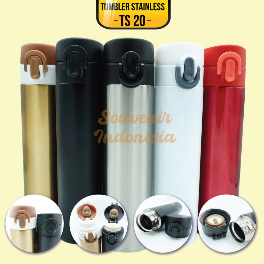 Tumbler Stainless Unik Mirip Corkcicle Souvenir Promosi TS 20