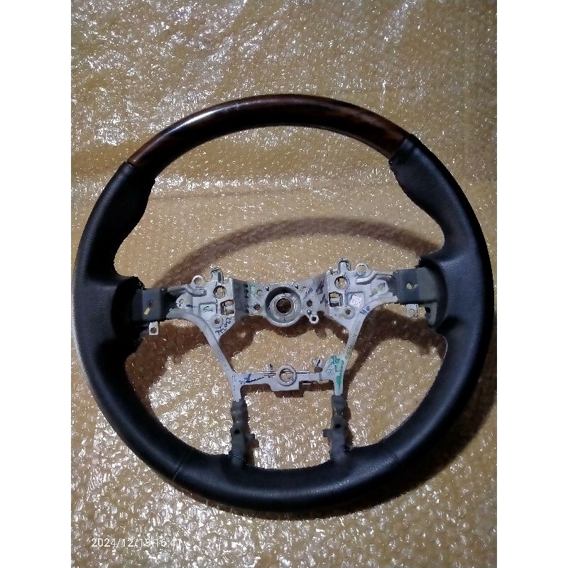 lingkaran stir woodpanel innova reborn fortuner vrz setir kayu inova