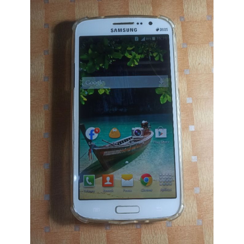Samsung Galaxy Grand 2 kondisi Normal nyala (Second ) Bahan Kanibalan