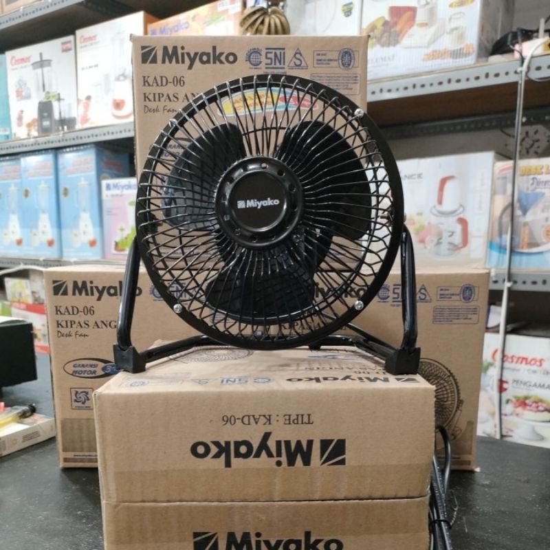 Kipas Angin Meja Miyako KAD-06 / Desk Fan Miyako KAD-06