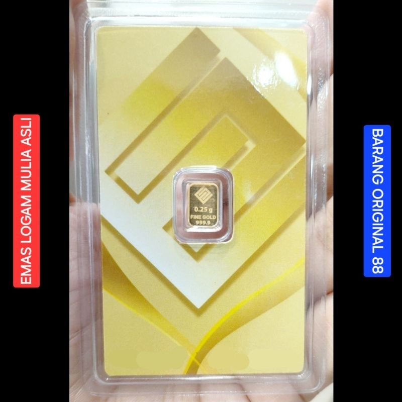 KHUSUS AREA JAKARTA SAYA ANTAR GRATIS ONGKIR BAYAR KETIKA SAYA SAMPAI 0.25 GRAM MICRO GOLD 0,25 GR P