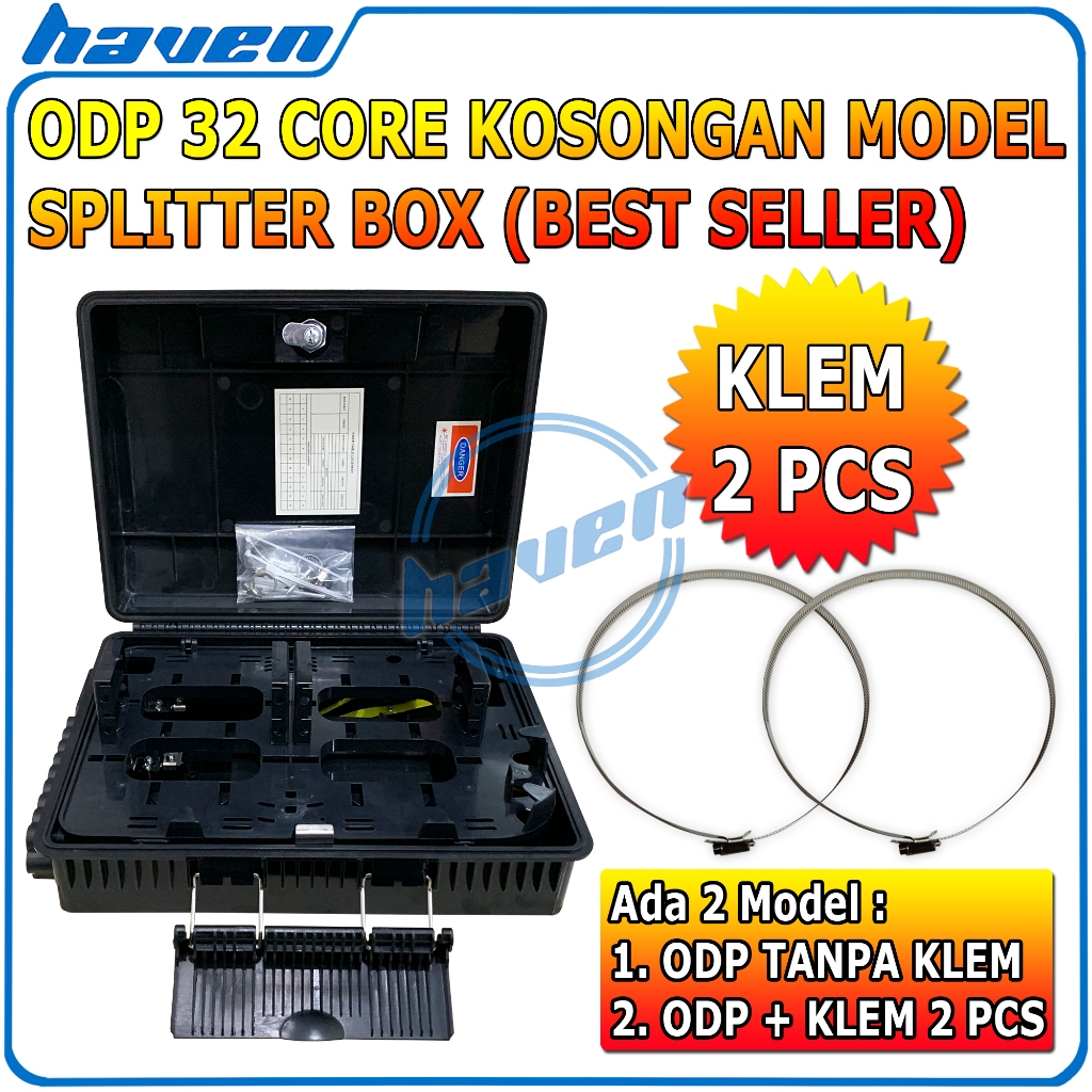 ODP 32 Core Model Box Splitter Kosongan / ODP Tiang 32 Core PLC Box 1:8 1:16 / ODP Box 32 Core Koson