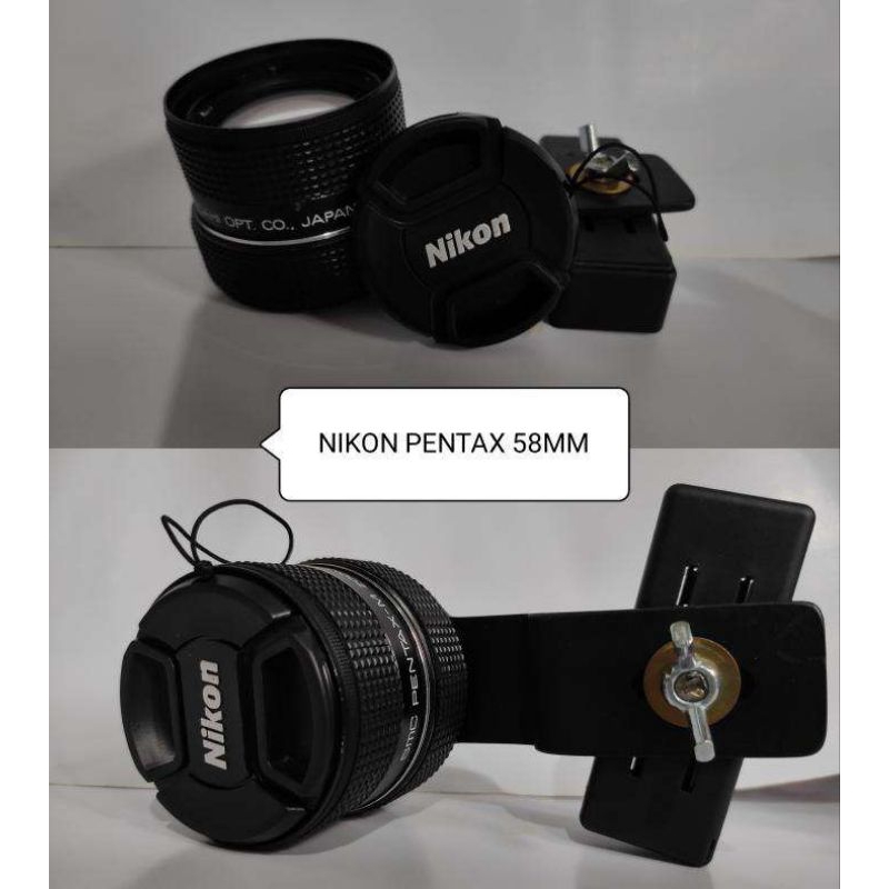 Lesbong macro (lensa kamera asli Nikon)