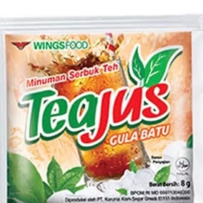 

Tea jus minuman serbuk teh wingsfood