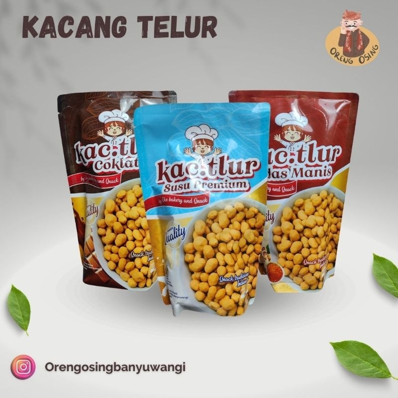 

ORENG OSING | Kacang Telur 200gram khas Banyuwangi
