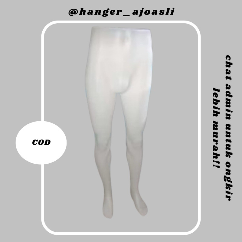 Patung Kaki Cowok Manekin Kaki Pria