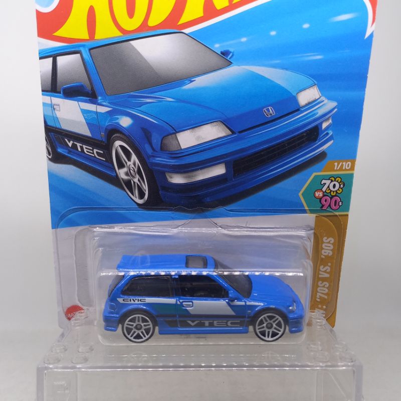 Hot Wheels 90 Honda Civic EF HW 70s VS 90s 2025 Original By Mattel