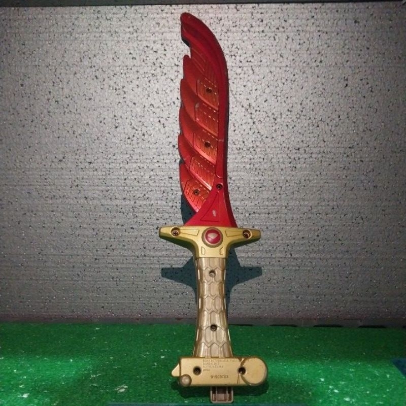 Dx Pedang Helios Merah Satria Garuda Bima original bandai