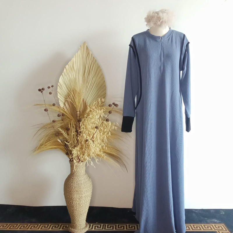 Dress Knit Premium - Gamis Knit - Dress Santai