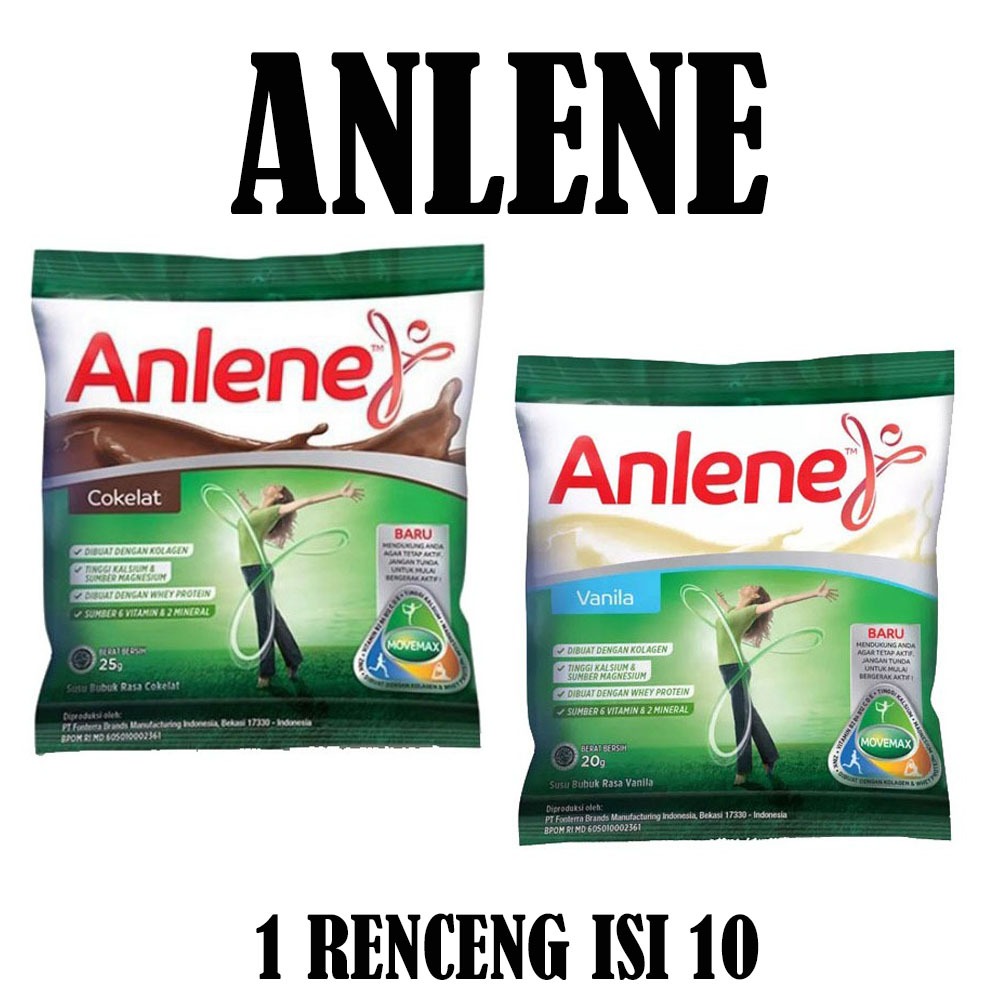 

SUSU ANLENE RENCENG ISI 10