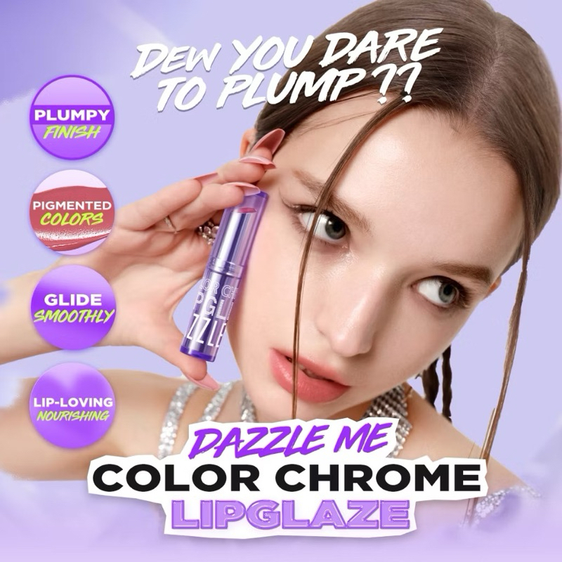 Dazzle Me Color Chrome Lip Glaze / Dazzle me Lip glaze / Dazzle me lipglaze / dazzle me color chrome