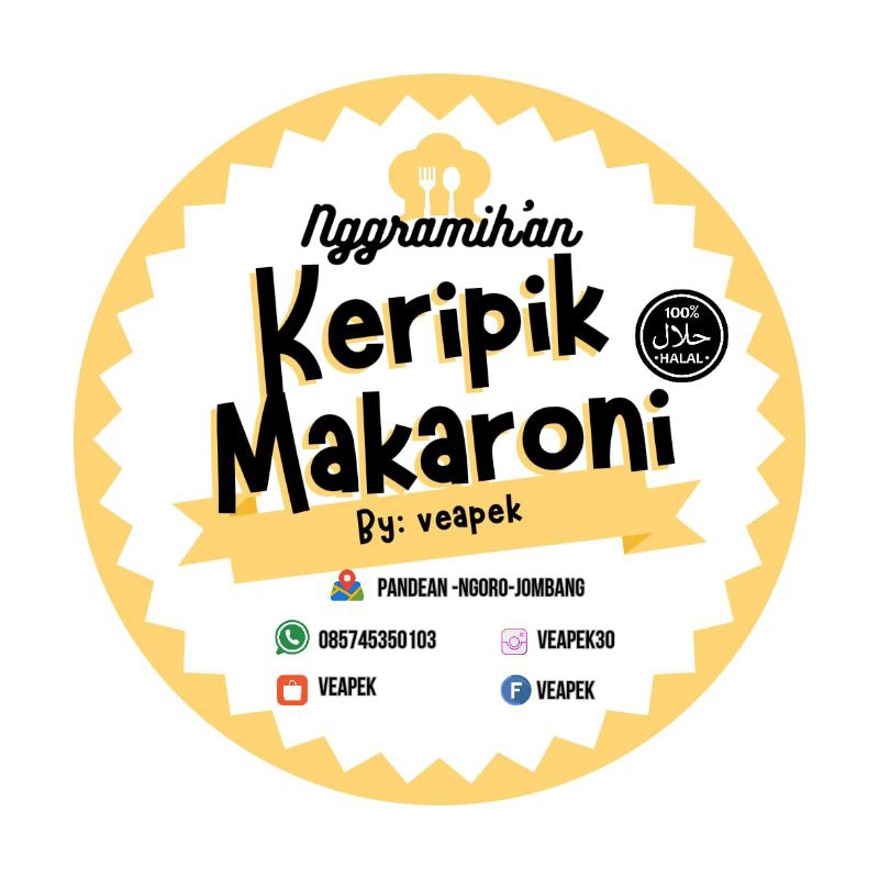 

Nggramih'an" Makaroni pipa pedas daun jeruk by Veapek