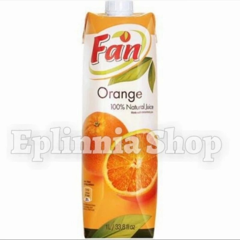 

Fan Orange 100% Natural Juice 1 Liter - Jus Jeruk