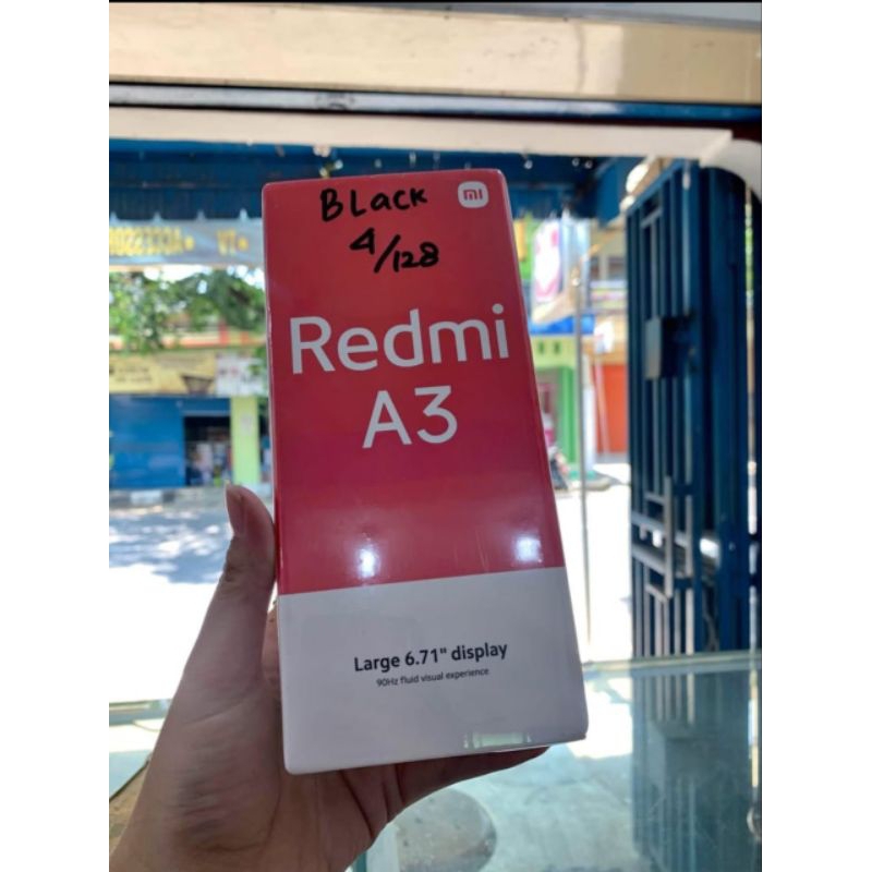 redmi A3 Ram 8/128 baru ori garansi resmi