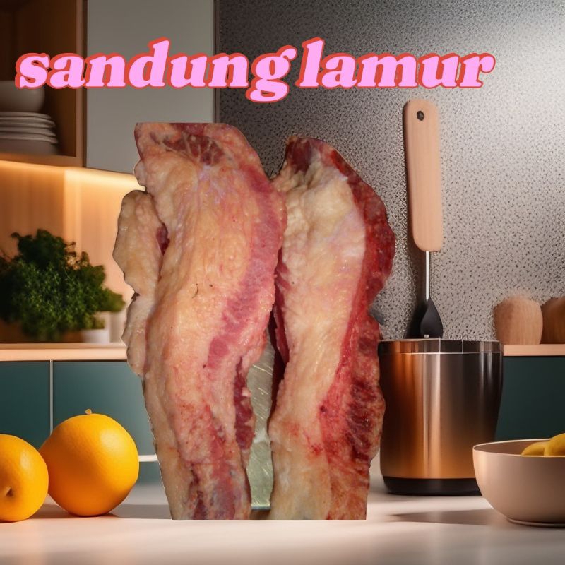 

Daging sapi sandung lamur/daging gajebo