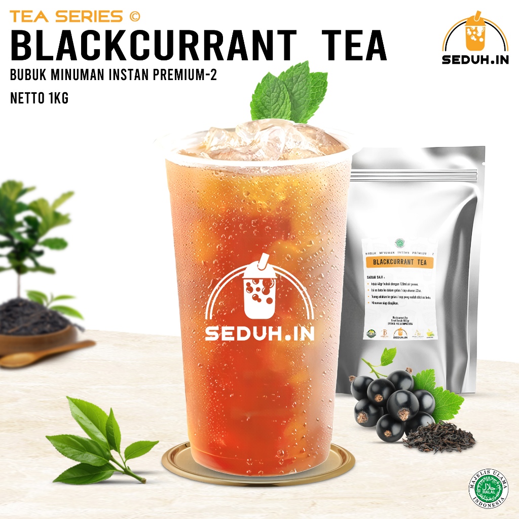 

RB Bubuk Minuman Blackcurrant Tea 1kg / Premium 2