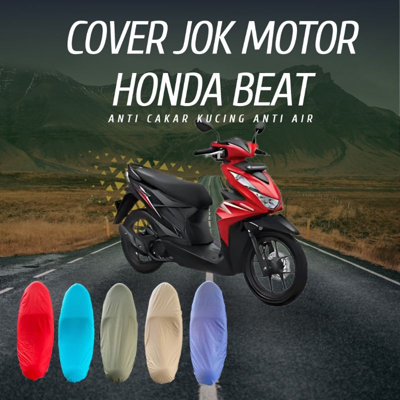 Cover Jok Motor Honda Beat Anti Cakar Kucing Air