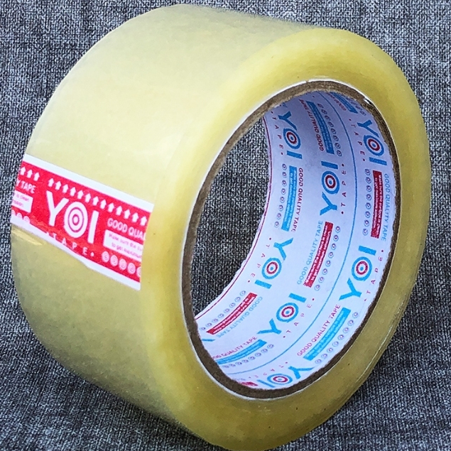 

[ YOI TAPE ] Lakban Bening / Isolasi Bening / OPP Clear White YOITAPE 45 Mic , 48 mm x 90 Yard ( 81 Meter Original )