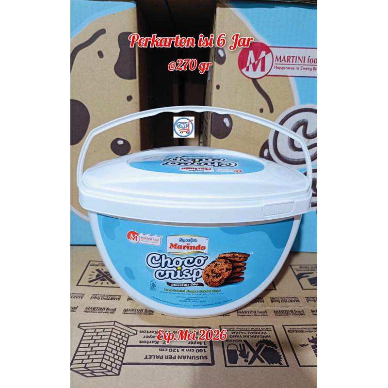 

MARINDO CHOCO CHIPS | CHOCO CRISP SUPERQUIN | MARTINI FOOD 240GR