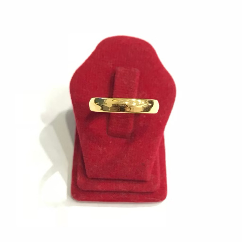 Cincin Emas Polos Setengah Graman Asli Kadar 700 16K