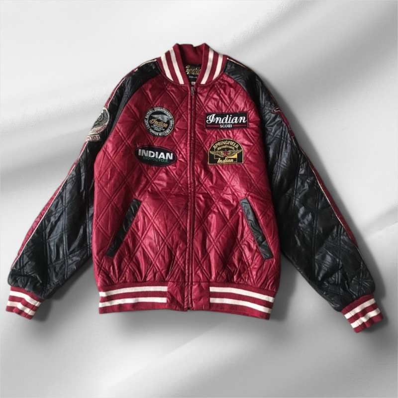 Indian motorcycles varsity vintage jacket