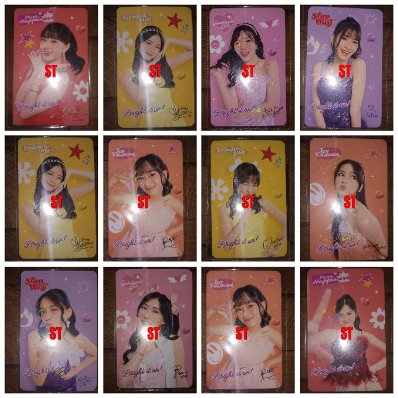 Photocard Scarlett x JKT48 Official Merchandise PC Photo Card Original Murah Sale Diskon Live Murce 