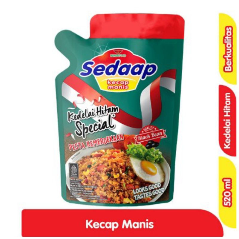 

kecap manis sedap 700 g(refil)