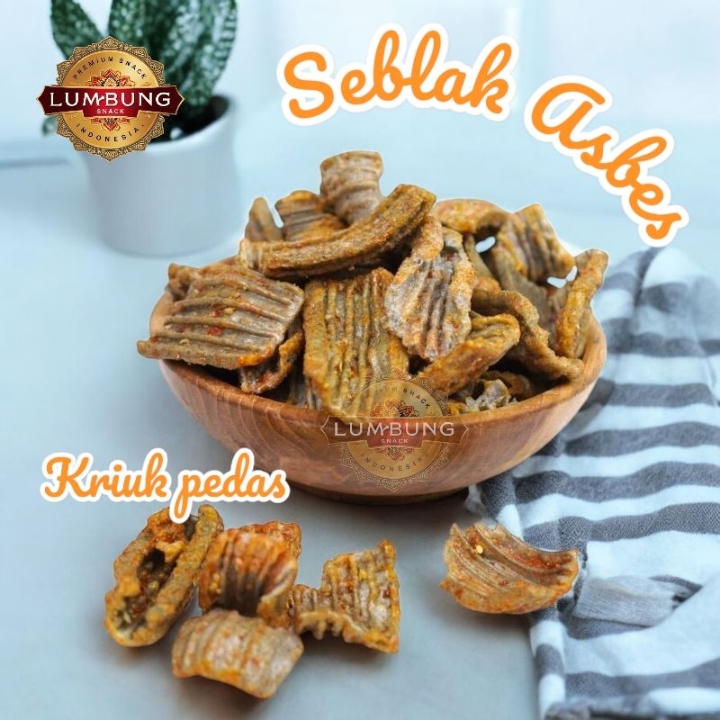 

Camilan Snack Seblak Asbes Pedas dan Bikin Ketagihan 250 gr