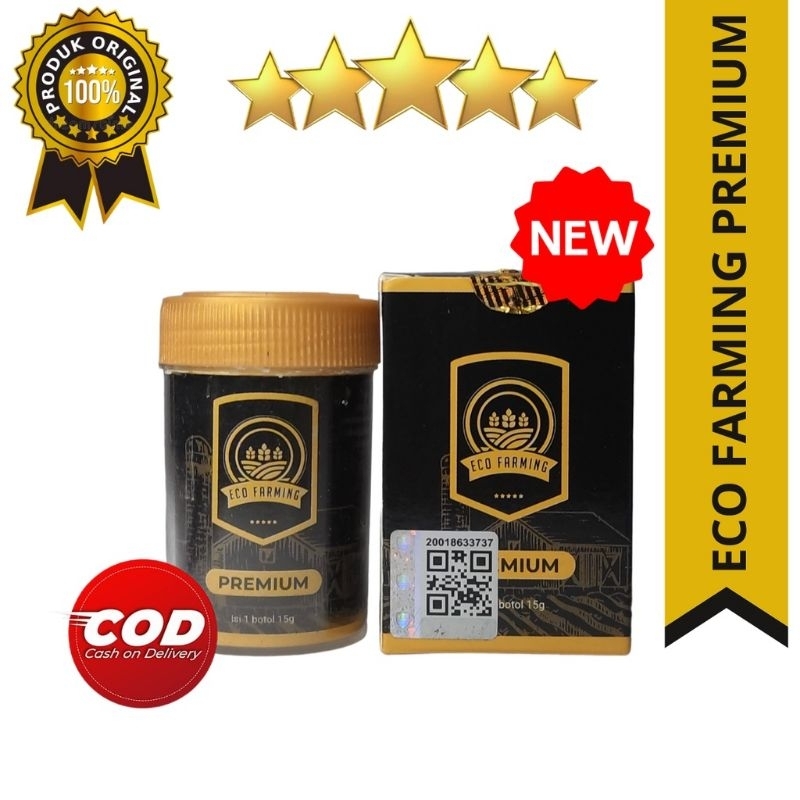 ECO FARMING PREMIUM | ECO FARMING PUPUK ORGANIK ORIGINAL | 15g PUPUK ECO FARMING PREMIUM