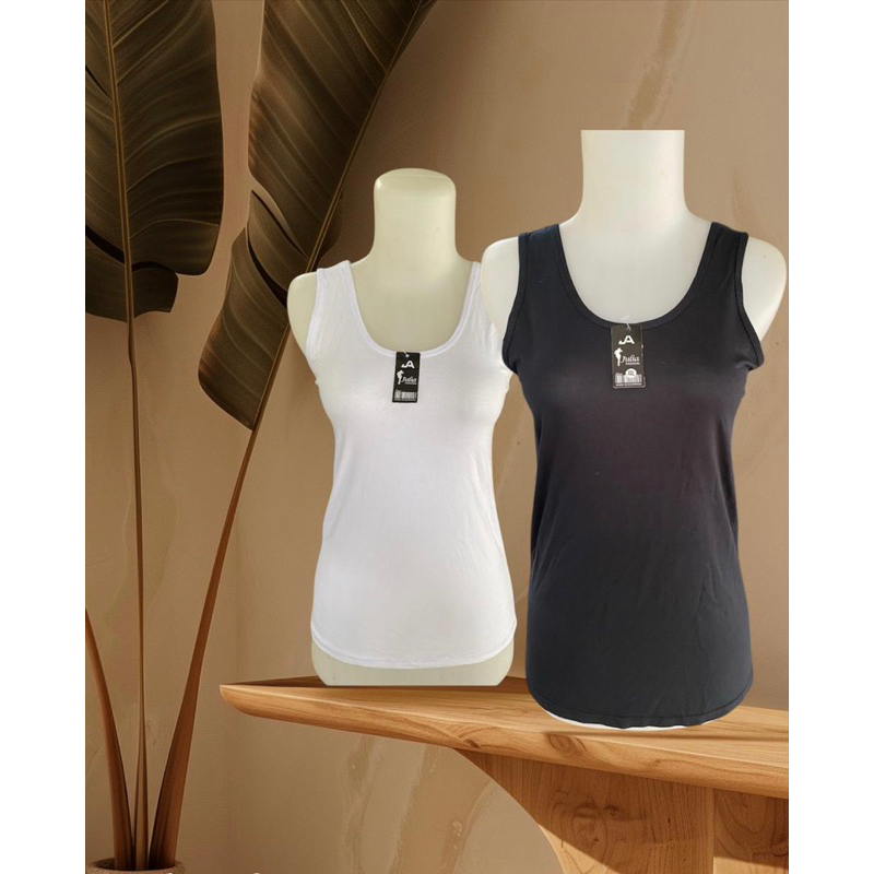 TankTop Singlet Tali Lebar/Singlet/TankTop Rayon Spandek Premium/Wanita
