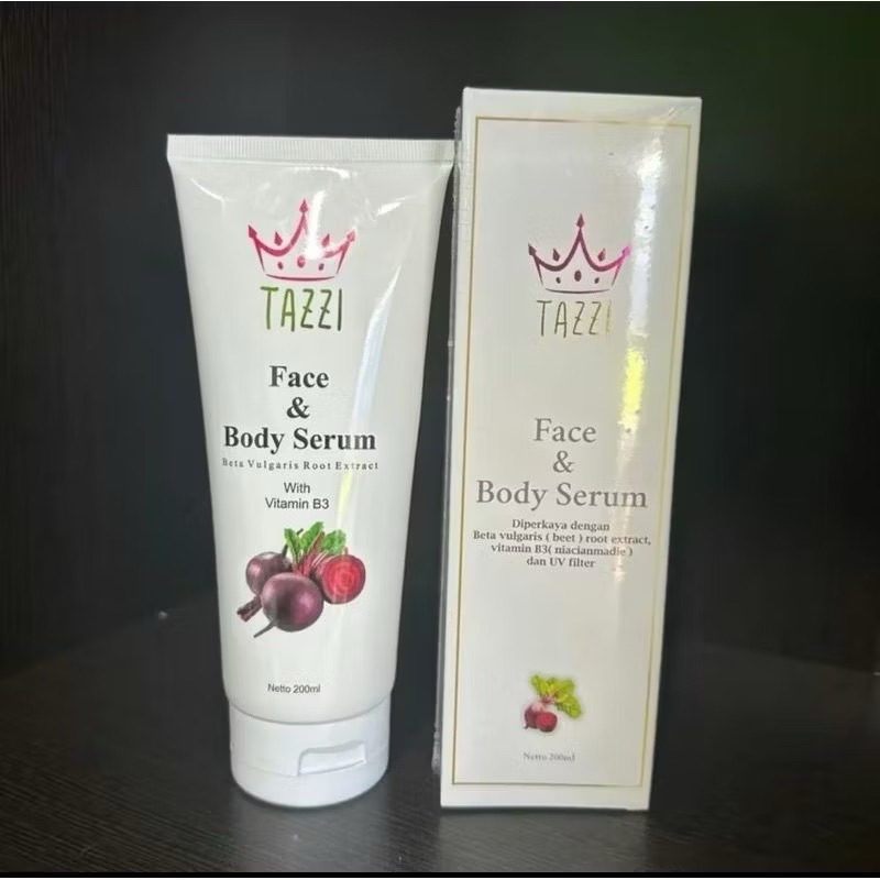 TAZZI ~ FACE BODY SERUM TAZZI (WAJAH & BADAN)