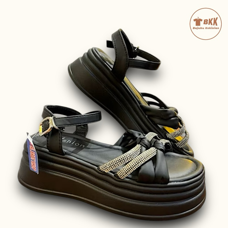 Sandal Sepatu Wedges Wanita korea | Wedges Wanita KoreaStyle | Sandal wedges Taliwanita | wedgesTali