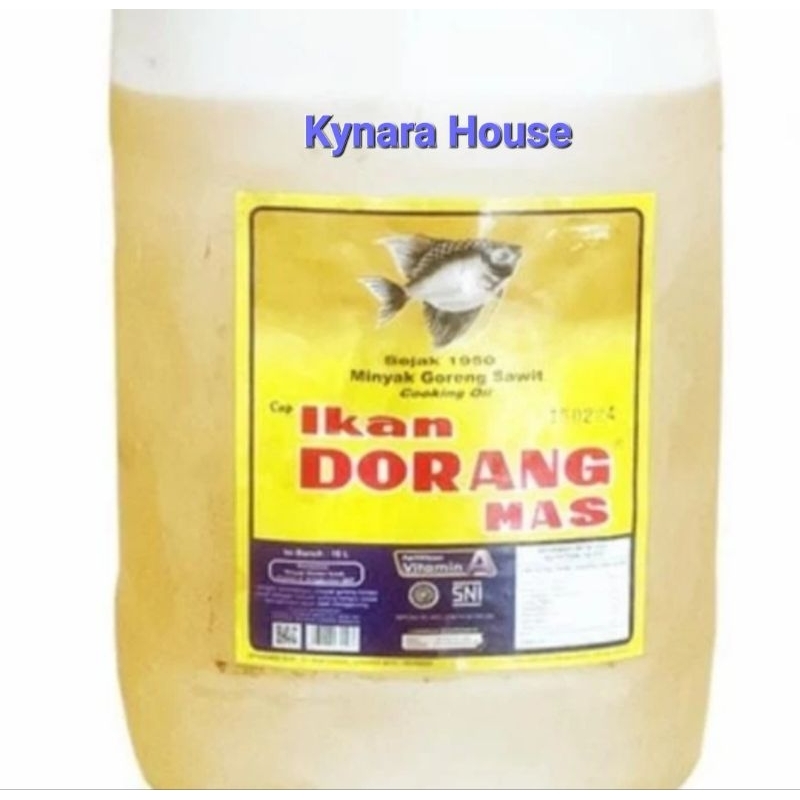 

Minyak Goreng Ikan Dorang Mas 18 Liter