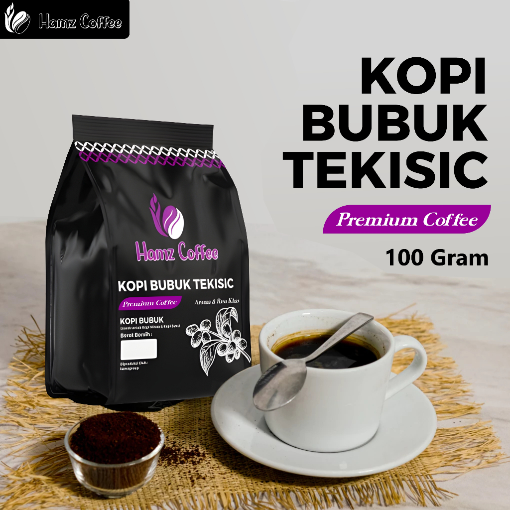 

Hamz Coffee - kopi bubuk tekisic rasa khas dan berkualitas 100gr