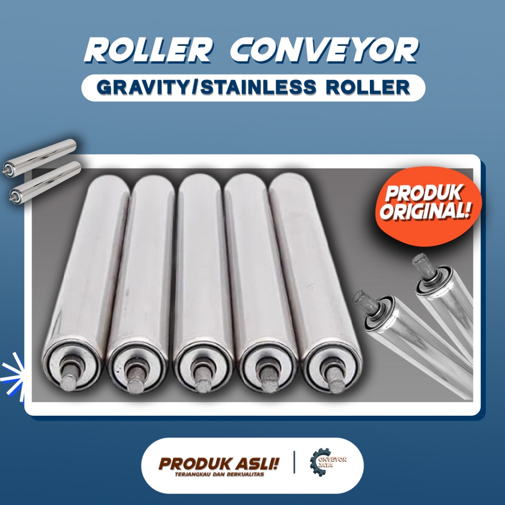 Gravity/Stainless Roller Conveyor