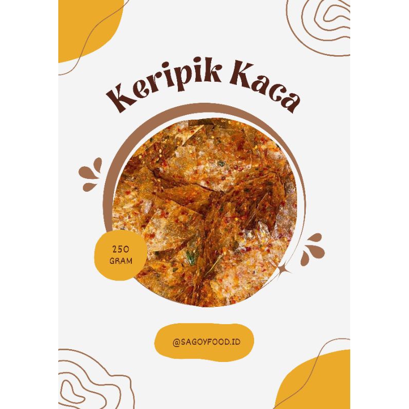 

Keripik Kaca Pedas 250gram - Kripca 250gram - Kripik Kaca 1/4kg