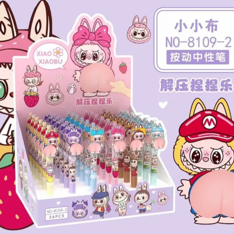 

PENA LABUBU HARGA PER 1 PCS/ PENA SQUISHY LABUBU / PENA CAPYBARA / PENA SQUISHY LUCU / BOLPOIN LABUBU