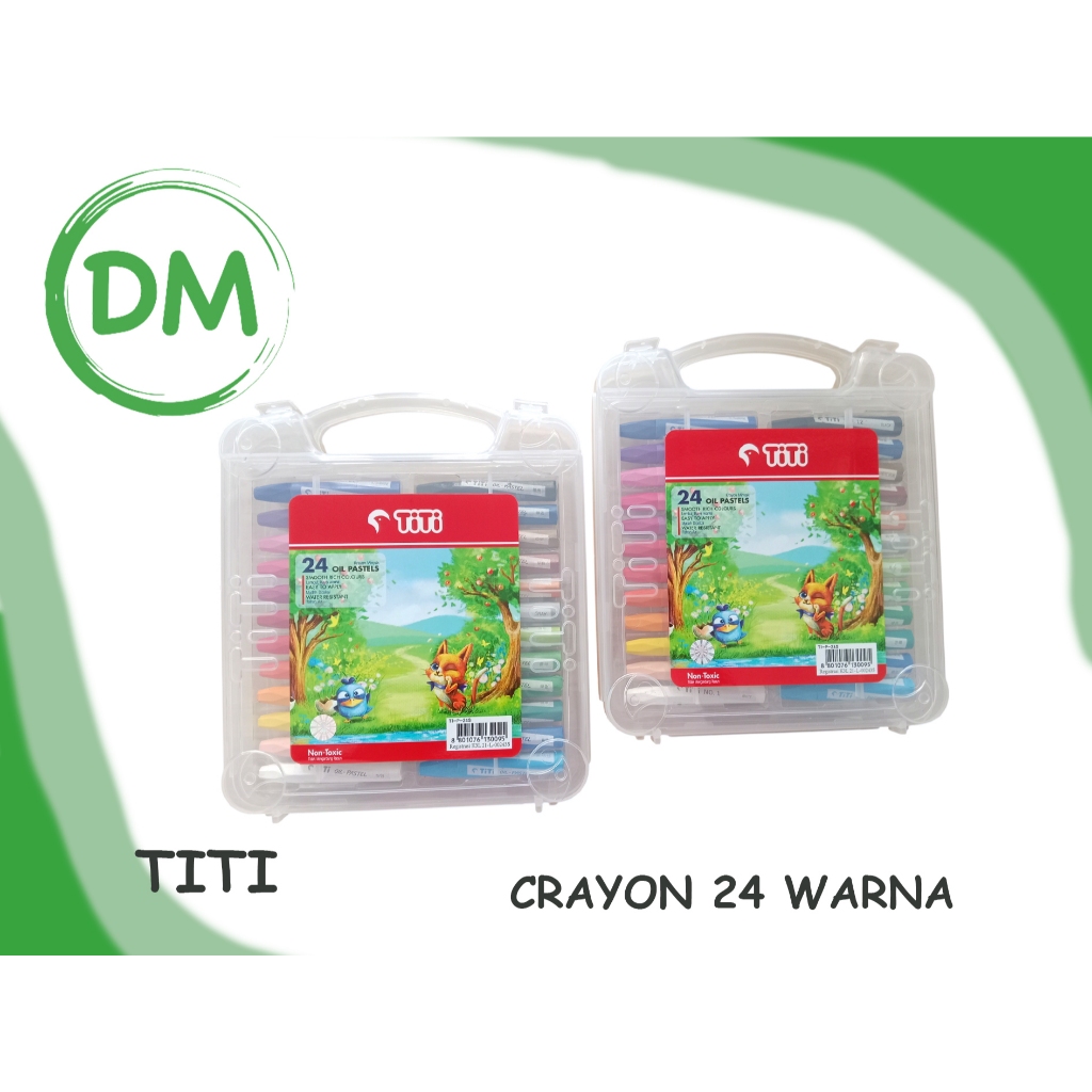 

24 TITI KRAYON MINYAK OIL PASTEL