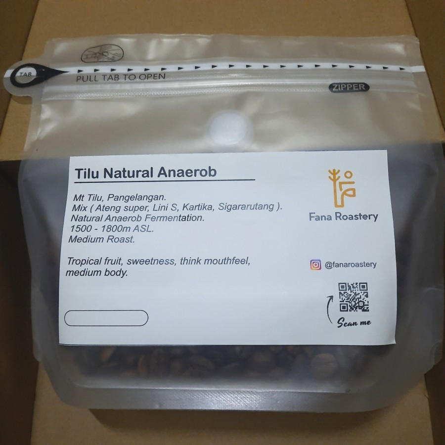 

Biji Kopi Tilu Natural Anaerob Fresh Roast 200 Gram