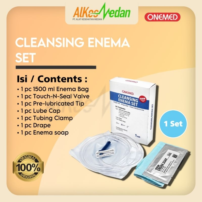 CLEANSING ENEMA SET ONEMED ALKES MEDAN