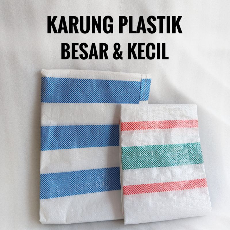 Karung Plastik Baru / karung Besar / karung Kecil / karung eceran