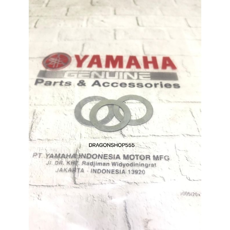 SHIM REAR ARM YAMAHA YZ125 DT125 DT 175 F1ZR RX KING ORI LOSTPACK 401-22127-00