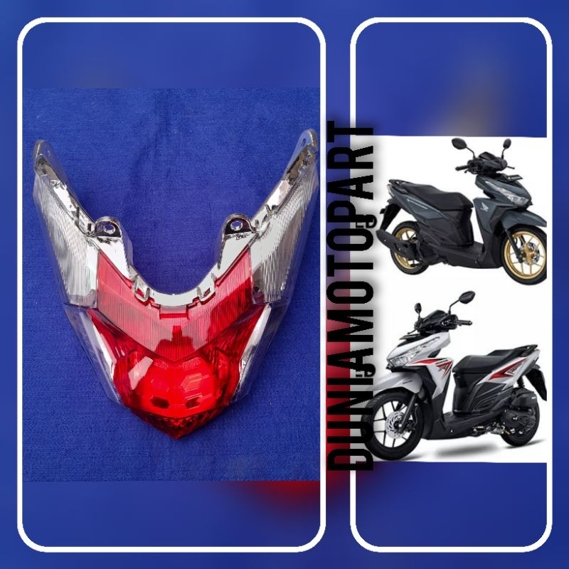 Reflektor lampu belakang stoplamp only vario 125 150 led old lama K59 2015 sampai 2017