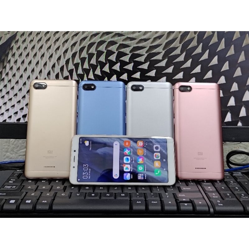 XIAOMI Redmi 6A Ram 3/32GB 4G LTE Helio A22 13MP Kamera Bisa COD