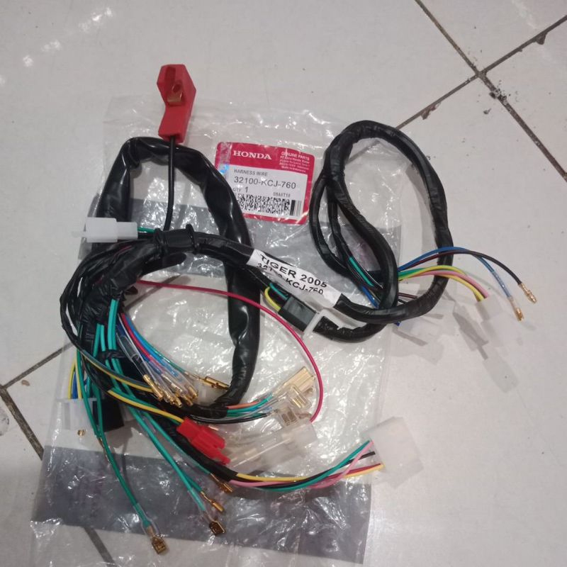 KABEL BODY TIGER FUUL SET KABEL BODY TIGER LAMA OLD 2000 KCJ