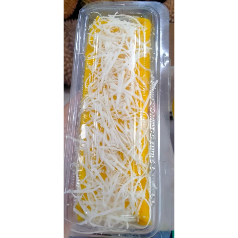 

pancake durian cheese roll