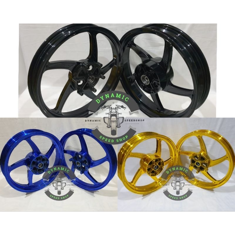 Velg Vnd Five Star Ninja150RR 215x17 & 300x17 Velg Vnd Racing Five Star Ninja RR Old / Ninja RR New 